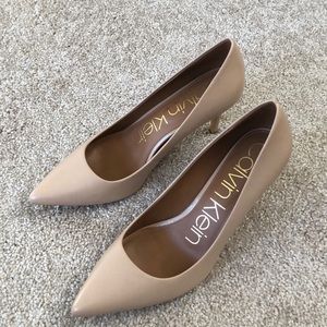Nude Calvin Klein Heels